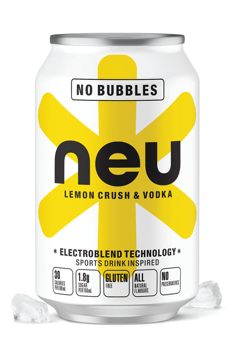 NEU Lemon Crush 6x4 pack carton