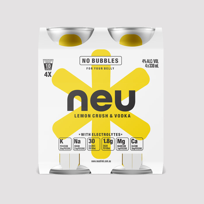 NEU 6x4 pack carton
